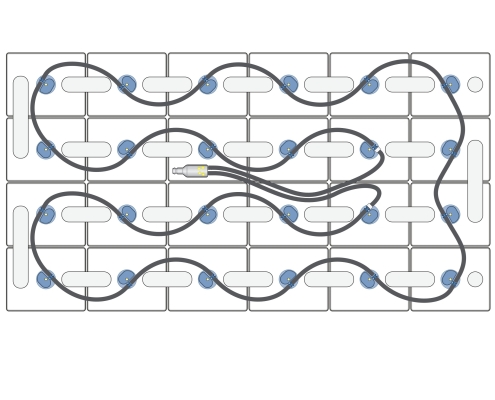 24 Cell Aquapro Single Point Watering System Routing Diagram Forklift Battery