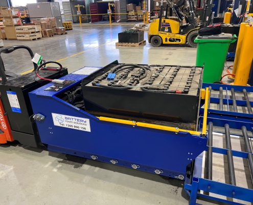 Forklift Battery Transfer Cart Australia MTC Attach A Puller Battery Transporter (11)