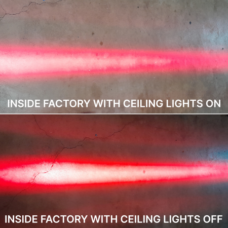 Forklift Safety Zone Pedestrian Red LED Warning Light (3) Forklift Safety Zone Pedestrian Red LED Warning Light (3)