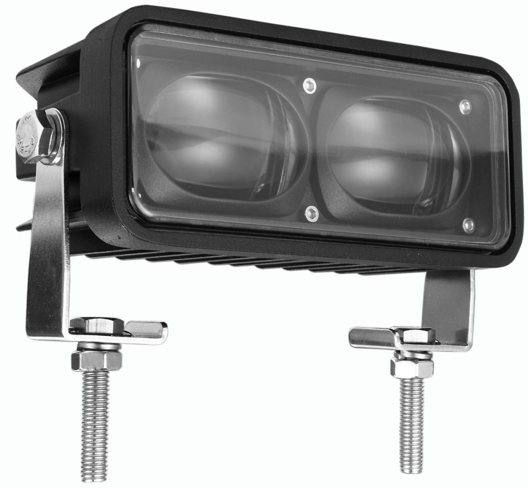 Forklift Safety Zone Pedestrian Red LED Warning Light (9)